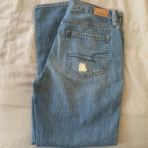 American Eagle high rise mom jeans